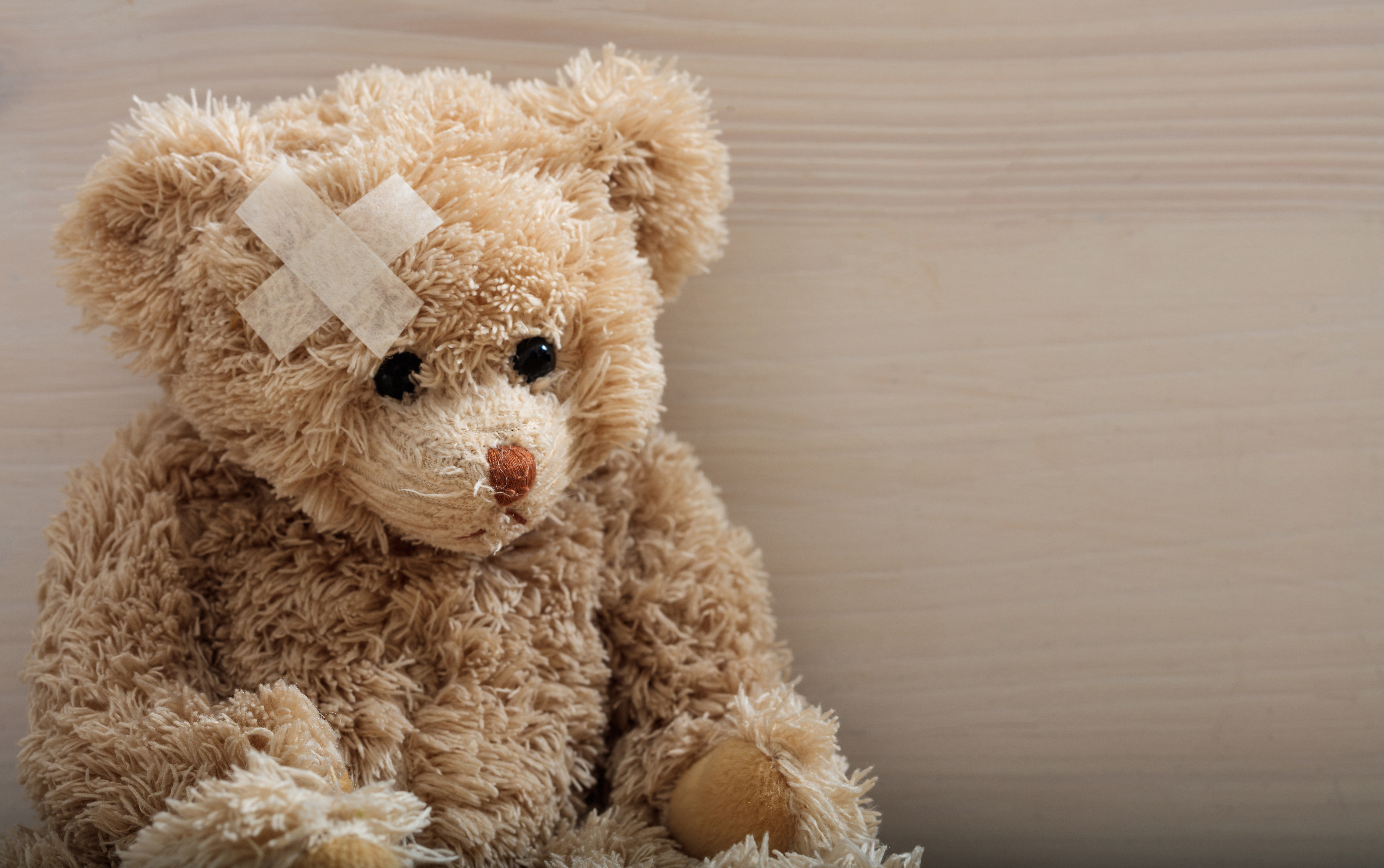 Nounours blessé